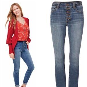 5694 Cabi Button Fly Skinny